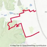 Preview of the route on the map