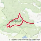 Preview of the route on the map