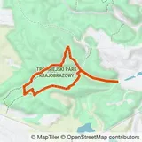 Preview of the route on the map