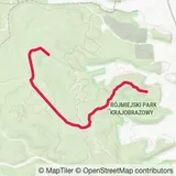 Preview of the route on the map
