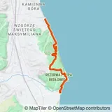 Preview of the route on the map