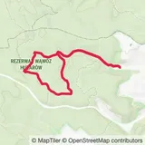 Preview of the route on the map