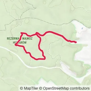 Preview of the route on the map