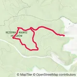 Preview of the route on the map