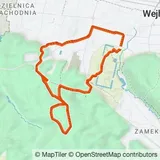 Preview of the route on the map